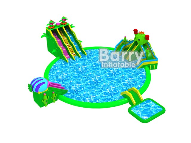 China Mini Water Park, Supply Water Park, Backyard Inflatable Water Park BY-AWP-085